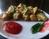 पालक पकोड़े (Palak pakode recipe in Hindi) रेसिपी चरण 5 फोटो