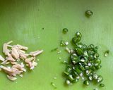 A picture of step 3 of Punjabi style Samosa.