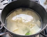 A picture of step 10 of Biangbiang mian/noodles (handpulled noodles).