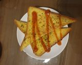 Foto langkah ke 4 dari resep Roti panggang telur.