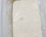 Foto langkah ke 1 dari resep Roti tawar gandum sourdough empuk.