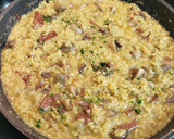 Foto del paso 8 de la receta: Risotto de champiñones con jamón