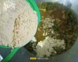 A picture of step 5 of Cornmeal Khichu / Makai Nu Khichyu.