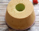 Foto langkah ke 5 dari resep Chiffon Pandan (gluten free).