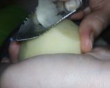 A picture of step 1 of Crispy Potato Chips.