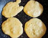 Pas rețetă Mini pancakes cu smântână și bucățele de banană 2 fotografie