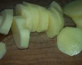Foto del paso 1 de la receta: Pechuga con papas a la crema