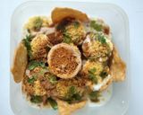 A picture of step 12 of Dry Fruit Kachori Chat.