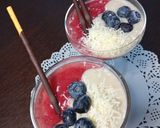 Foto langkah ke 4 dari resep Smoothie Strawberry.