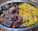 Foto del paso 13 de la receta: Puchero con verduras, osobuco, rabo, falda