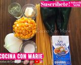 Foto del paso 1 de la receta: FETUCCINI POBLANO🌺
