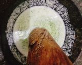 A picture of step 2 of Green Chutney.