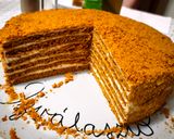 Medovnik recept fázis 7 fotója