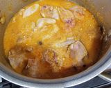A picture of step 4 of Chicken ka salan.