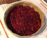 Une image de l'étape 10 de Flan pâtissier aux pêches de vigne.
