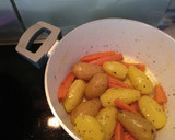 Foto del paso 5 de la receta: Pollo empanado con verduras