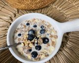 Gambar langkah 5 resipi Blueberry Muesli.