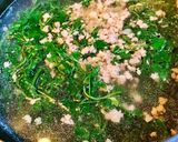 Hình bước làm 2 của món Canh Cải Xoong Nhỏ Nấu Thịt Bằm