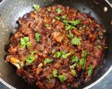 A picture of step 8 of Road side Kalan with cabbage.