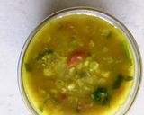 A picture of step 7 of Chana dal curry.