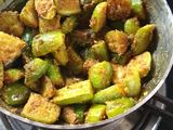 बेसन कुंदरु(besan kundru recipe in hindi)