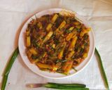 લીલી ડુંગળી બટાકા નું શાક (Spring Onoin Potato sabji Recipe In Gujarati) રેસીપી સ્ટેપ4ફોટો