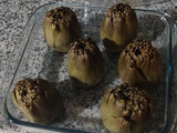 Alcachofas rellenas de gambas con gratinado de alioli suave