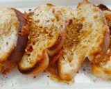 A picture of step 2 of Cheese Garlic Bread.