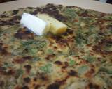 Chinopodium Parantha recipe step 4 photo