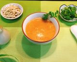 Hình bước làm 4 của món Cháo gấc đậu xanh
