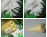 Foto langkah ke 4 dari resep Swiss roll jerapah.