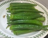 Gambar langkah 7 resipi Bendi Sambal Kering.