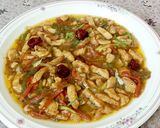 A picture of step 10 of Szechuan chicken.