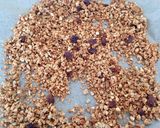 A picture of step 4 of Peanut Butter Granola.