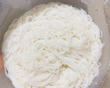 Hình bước làm 1 của món Bún măng gà