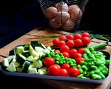 Une image de l'étape 1 de Cake aux légumes.