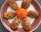 Foto del paso 4 de la receta: Croquetas de coliflor y atún al horno