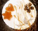 A picture of step 4 of Walnut caramel Payesh (kheer).