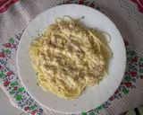 Foto del paso 9 de la receta: Espaguetis con bacon y bechamel a tu gusto