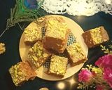 A picture of step 7 of Walnut Burfi.