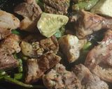 Foto del paso 3 de la receta: Arroz con conejo, costillas y setas