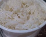 A picture of step 2 of Custard kheer (from leftover rice).