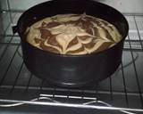 Zebra marble cake