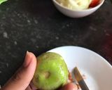 A picture of step 2 of Apple ground sabzi.