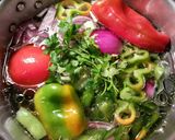 Foto del paso 9 de la receta Alubias pintas, con acelgas y salchichas frescas