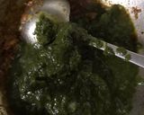 A picture of step 5 of Palak Paneer.