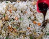 சைனீஸ் ஸ்டைல் சிக்கன் பிரைட் ரைஸ்...! (Chinese Style Chicken Fried Rice) ரெசிபி ஸ்டேப் 7 புகைப்படம்