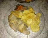 Foto del paso 4 de la receta: Pollo de mar al wok con papas