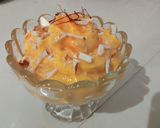 A picture of step 4 of Kesar shrikhand.