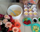 Foto langkah ke 6 dari resep "Fruit Pastry Cake".